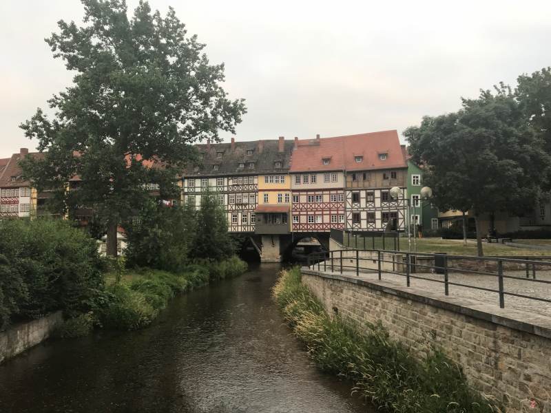 Blick auf die Krämerbrücke