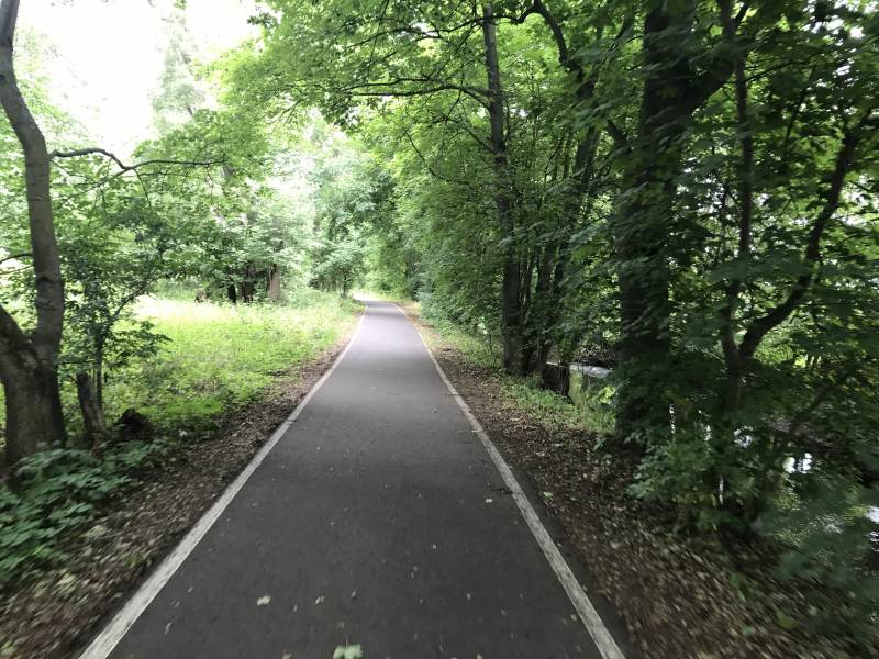 Bestens ausgebauter Ilmtal-Radweg