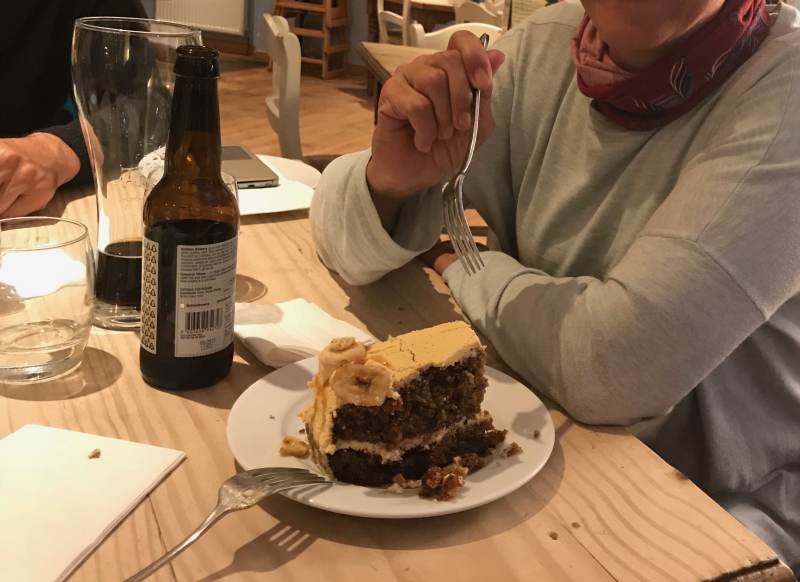So lecker wie mächtig, dieses Tortendessert