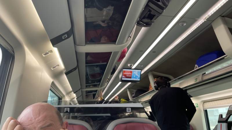 Im Freccia Rossa nach Bologna