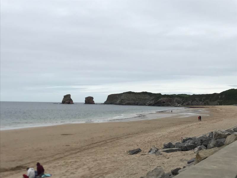 Der Strand vor unserem Hotel