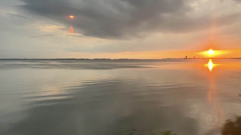 ... über dem Eriesee
