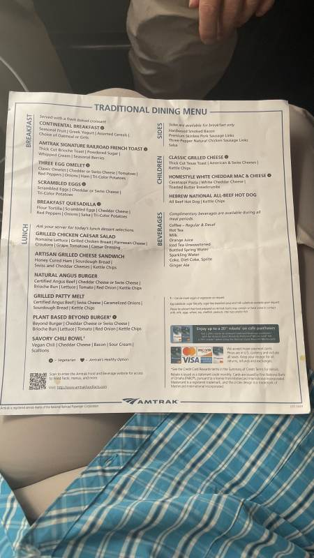 Frühstück und Lunch
