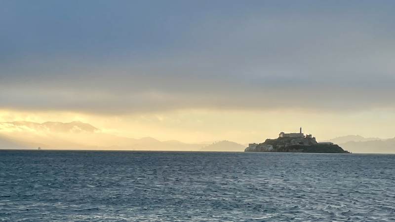 Faszinierender Blick auf Alcatraz