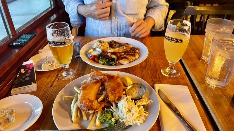 Köstliches Essen am Pier 39