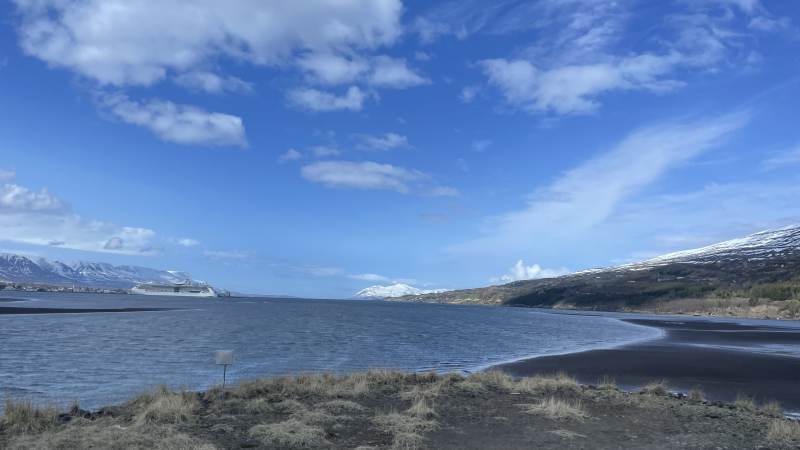 Im Fjord vor Akureyri