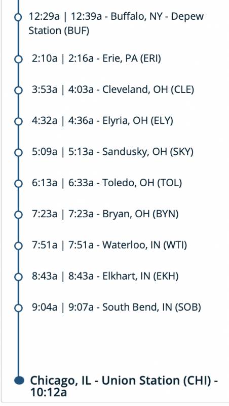 ... nach Chicago