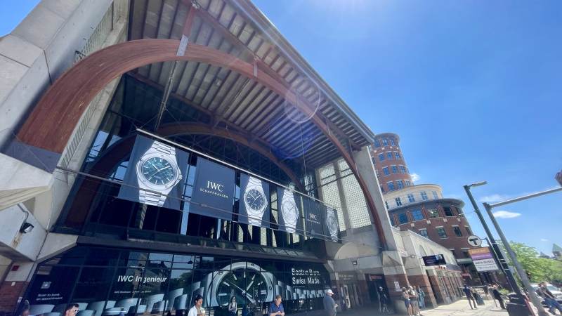 Vordereingang der Back Bay Station