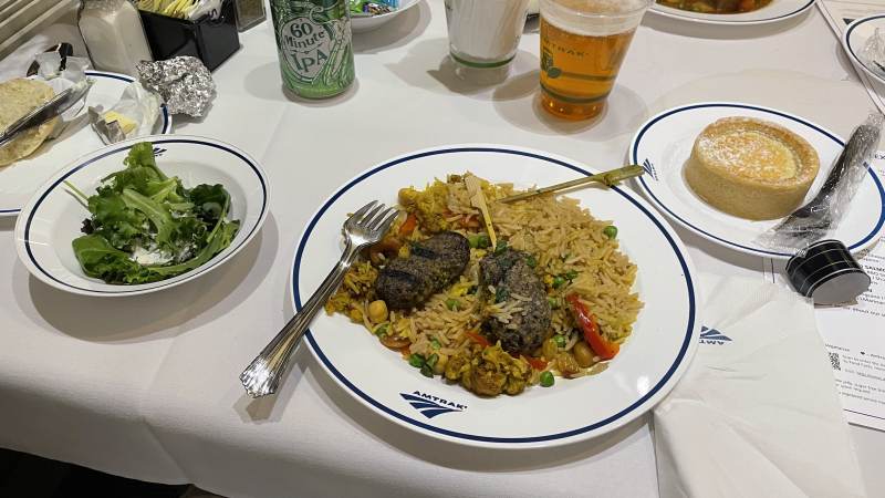 ... und vegane Köfte hinterher.